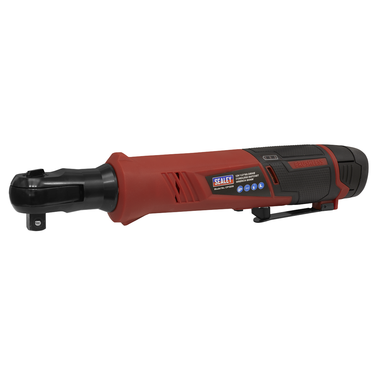 Sealey CP1209 SV12 Series 1/2"Sq Drive Cordless Ratchet Wrench 12V - Body Only