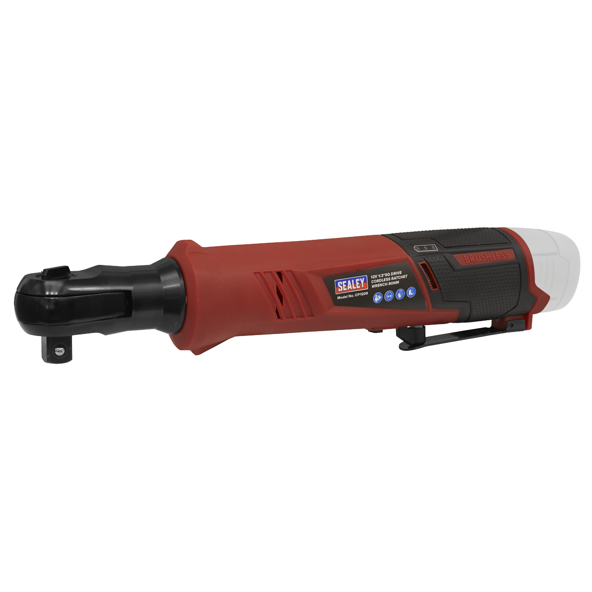 Sealey CP1209 SV12 Series 1/2"Sq Drive Cordless Ratchet Wrench 12V - Body Only