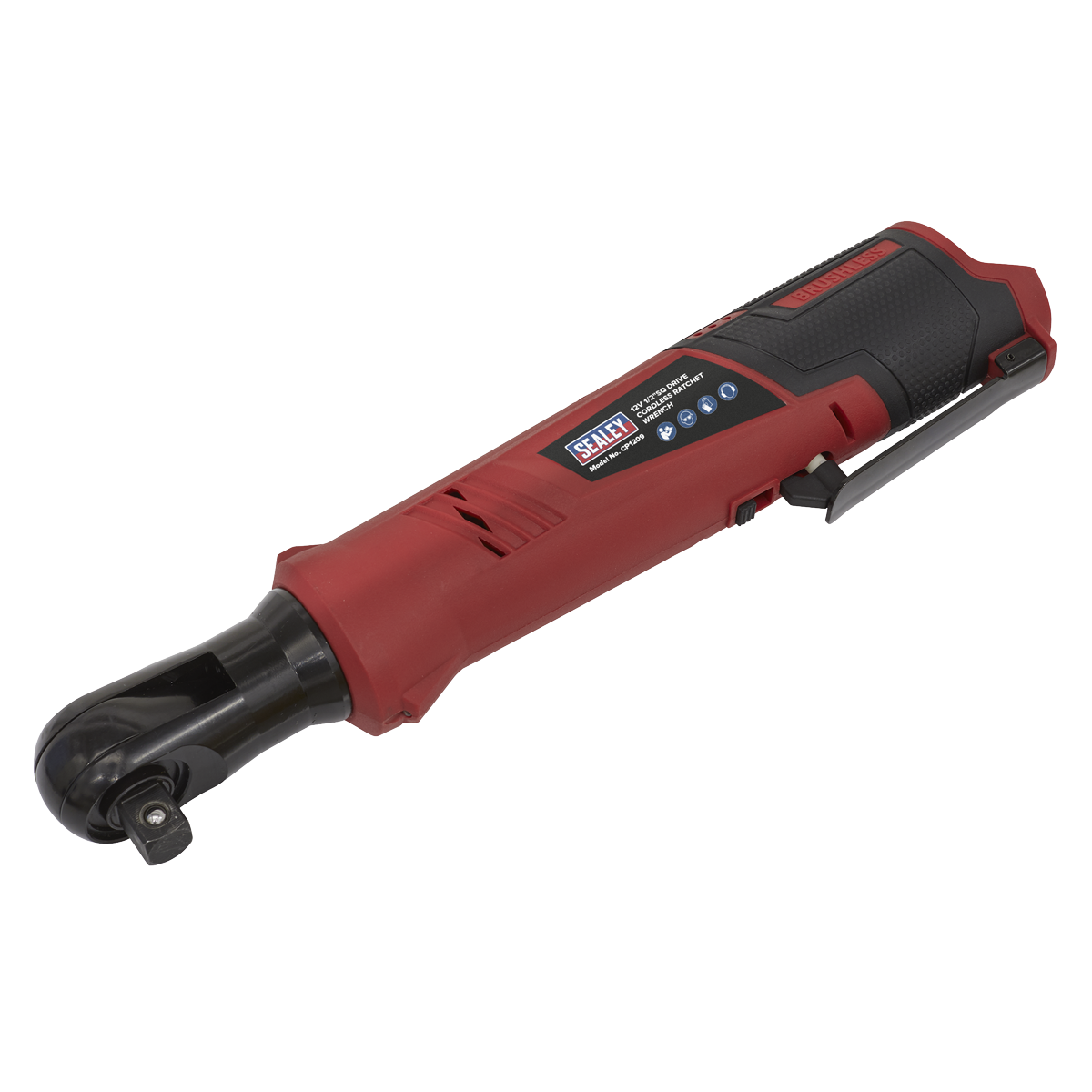 Sealey CP1209 SV12 Series 1/2"Sq Drive Cordless Ratchet Wrench 12V - Body Only