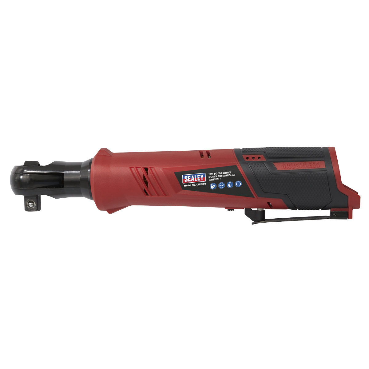 Sealey CP1209 SV12 Series 1/2"Sq Drive Cordless Ratchet Wrench 12V - Body Only