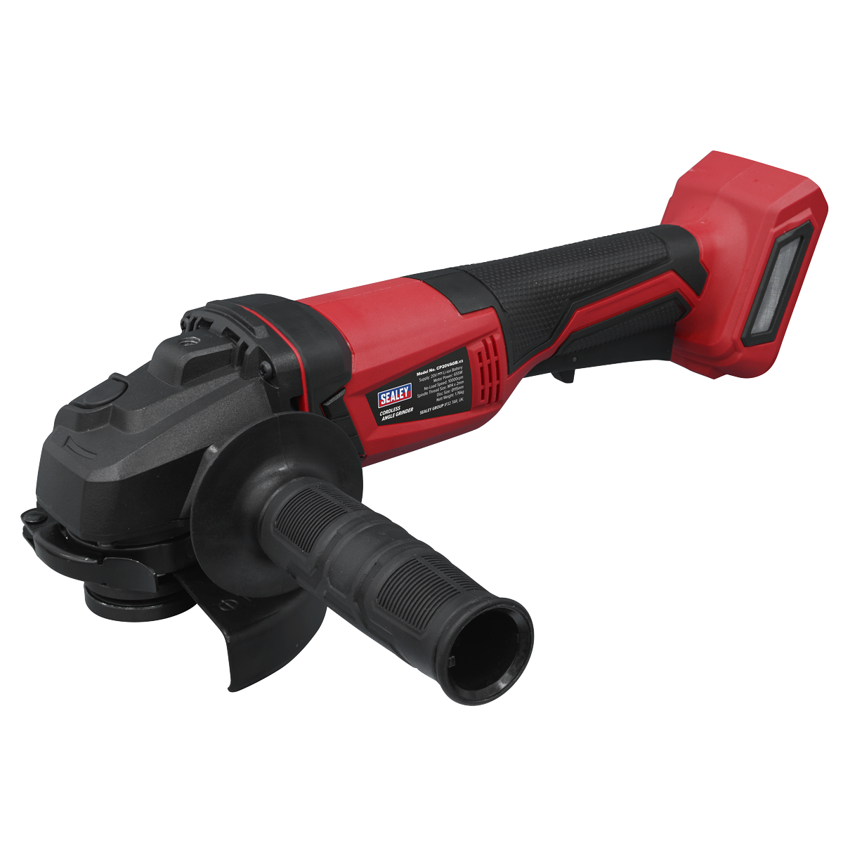 Sealey CP20VAGB SV20 Series 115mm Cordless Angle Grinder 20V - Body Only