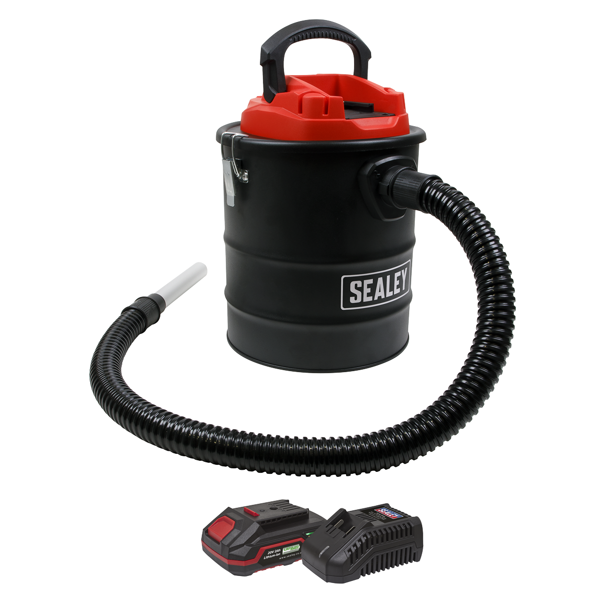 Sealey CP20VAVKIT1 SV20 Series 15L Cordless Handheld Ash Vacuum Cleaner Kit 20V 2Ah SV20