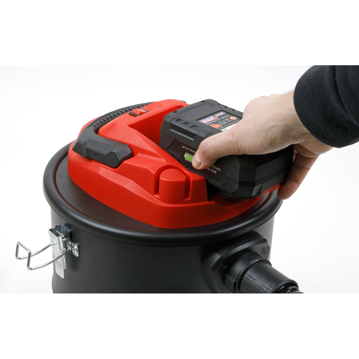 Sealey CP20VAV SV20 Series 15L Cordless Handheld Ash Vacuum Cleaner 20V - Body Only