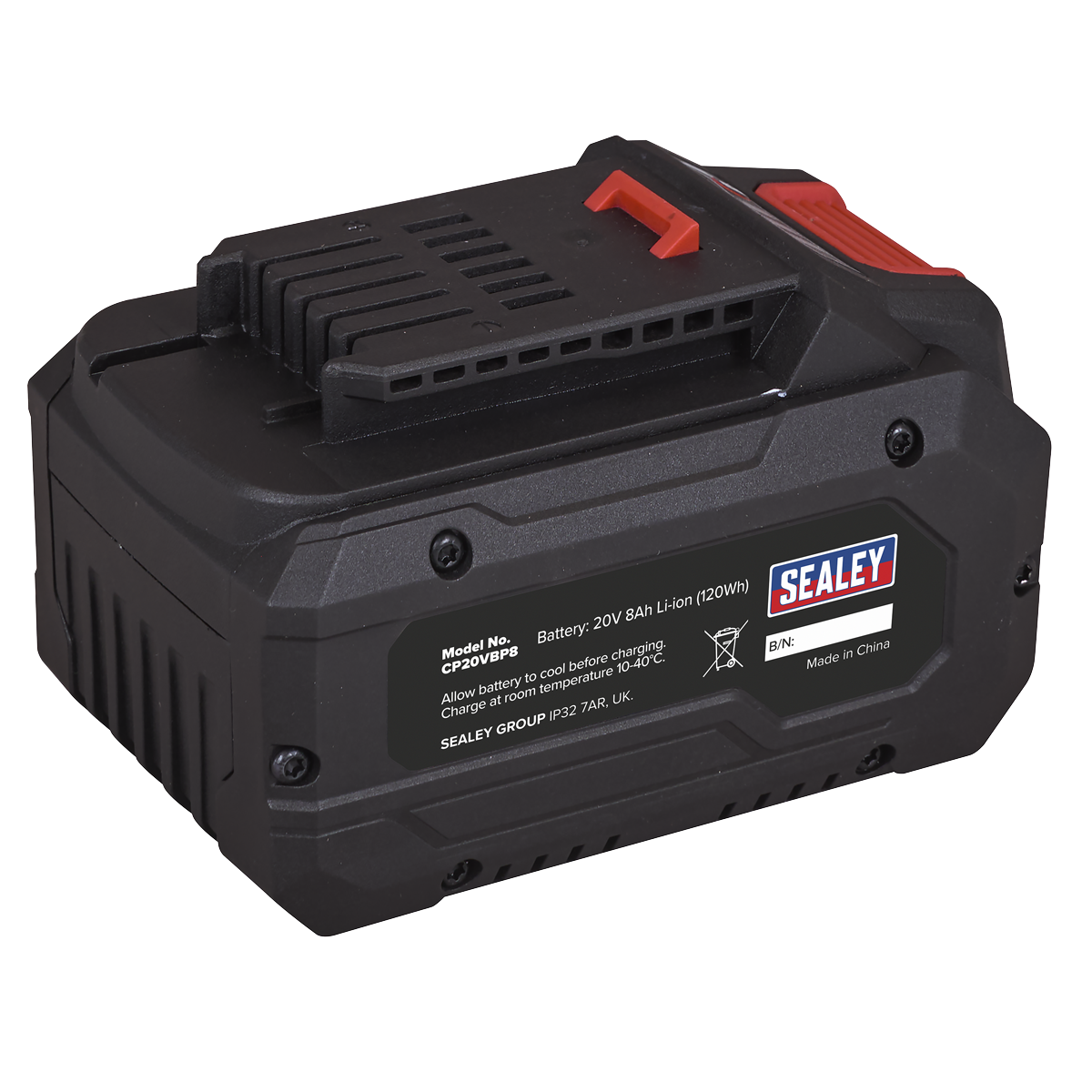 Sealey CP20VBP8 SV20 Series Power Tool Battery 20V 8Ah