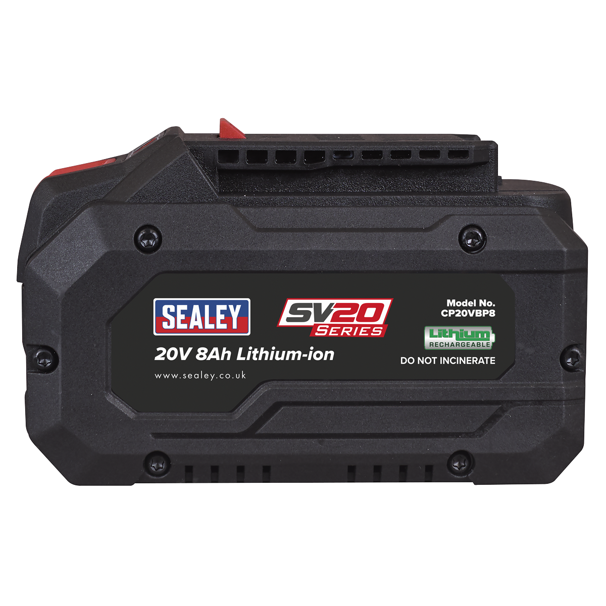 Sealey CP20VBP8 SV20 Series Power Tool Battery 20V 8Ah