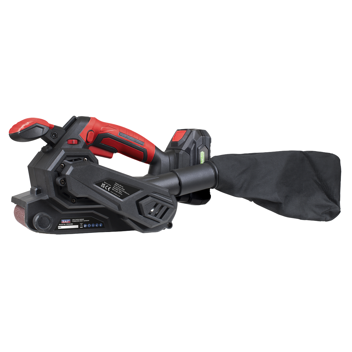 Sealey CP20VBS SV20 Series 76mm Cordless Belt Sander 20V - Body Only
