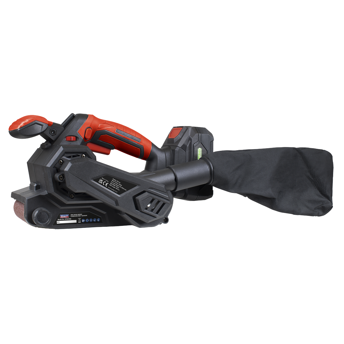 Sealey CP20VBS SV20 Series 76mm Cordless Belt Sander 20V - Body Only