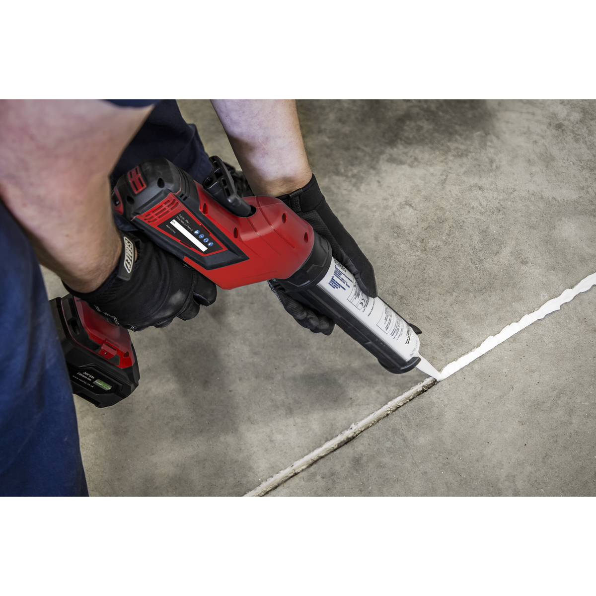Sealey CP20VCG SV20 Series 310ml Cordless Caulking Gun 20V - Body Only