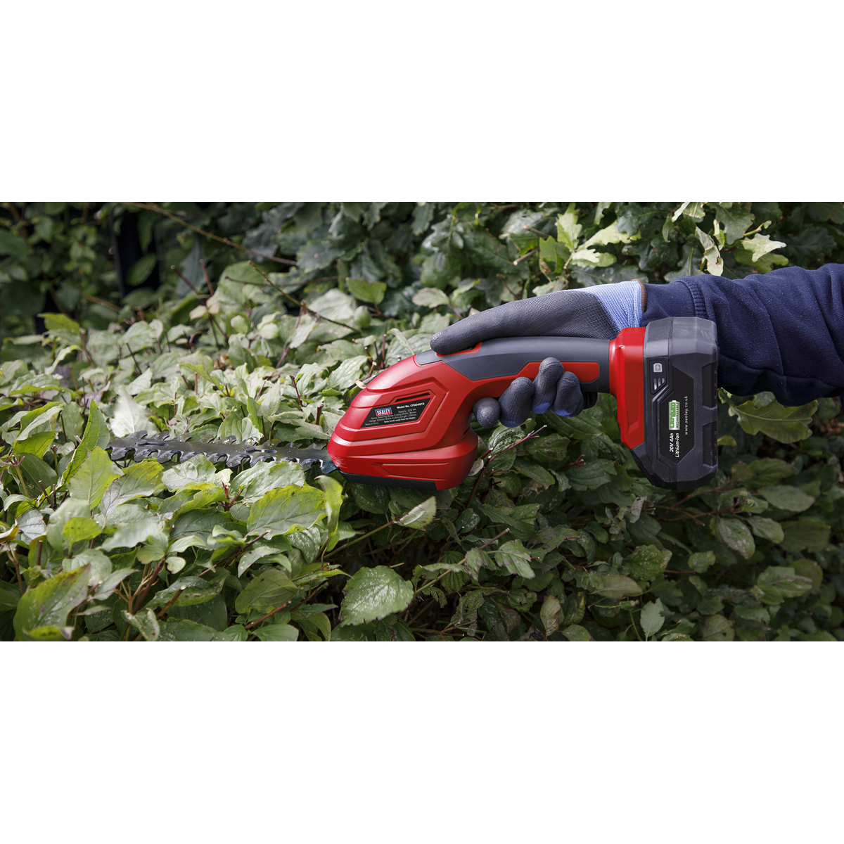 Sealey CP20VCOMBO14 2 x SV20 Series Cordless Power Tool Gardening Kit 20V - 2 Batteries