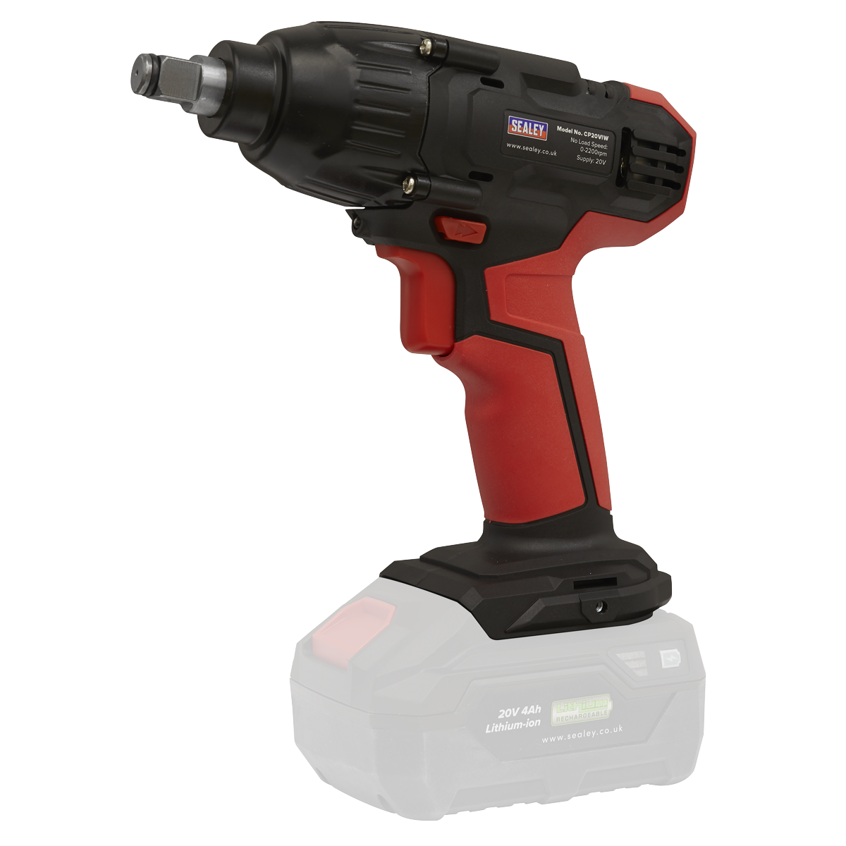 Sealey CP20VCOMBO2 5 x SV20 Series Cordless Power Tool Kit 20V - 2 Batteries
