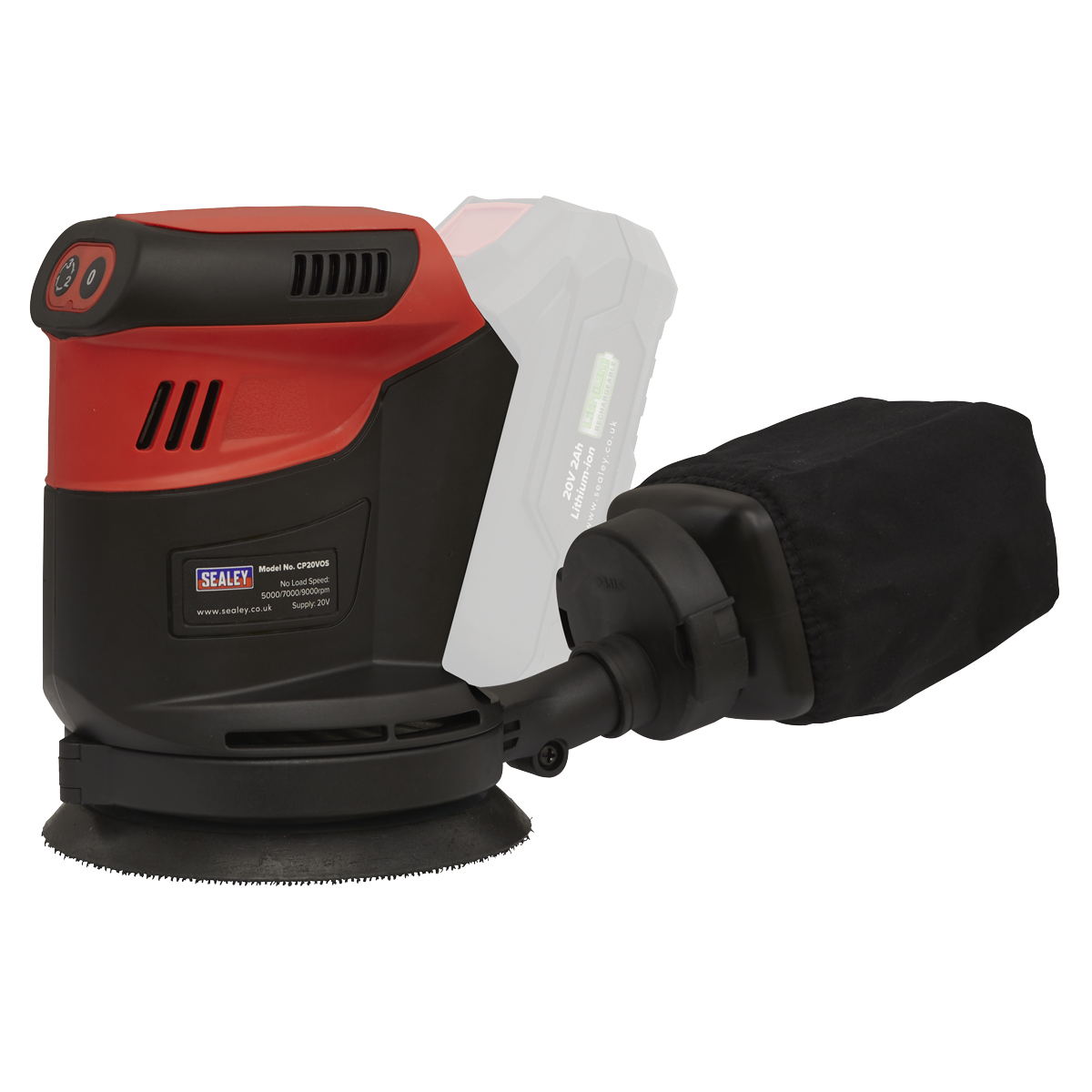 Sealey CP20VCOMBO2 5 x SV20 Series Cordless Power Tool Kit 20V - 2 Batteries