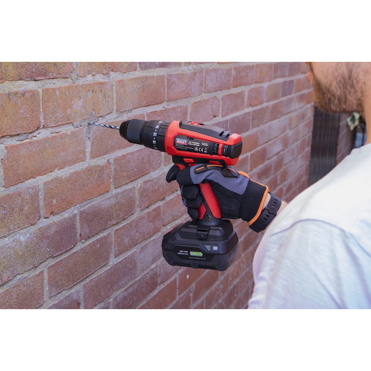 Sealey CP20VDD SV20 Series 13mm Cordless Combi Drill 20V - Body Only