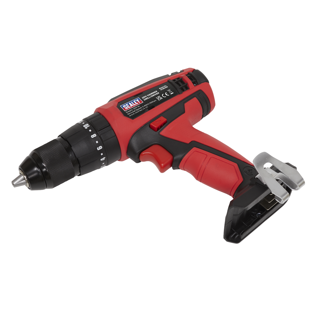 Sealey CP20VDD SV20 Series 13mm Cordless Combi Drill 20V - Body Only