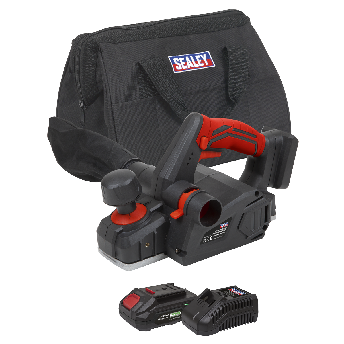 Sealey CP20VEPKIT1 SV20 Series Cordless Planer Kit 20V 2Ah