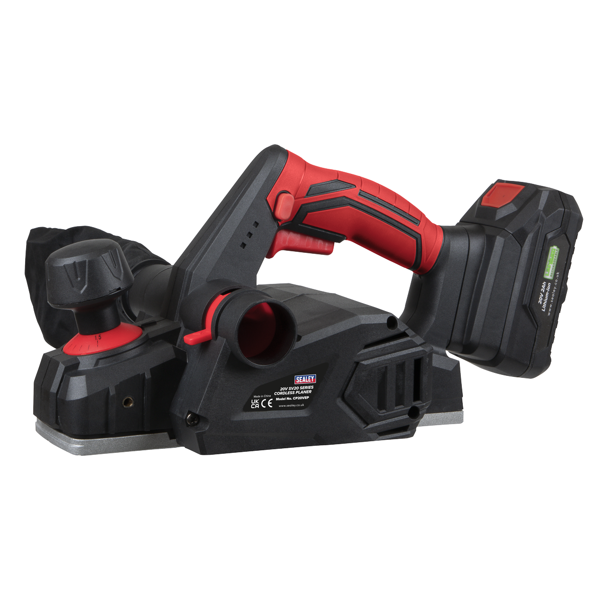 Sealey CP20VEP SV20 Series 82mm Cordless Planer 20V - Body Only