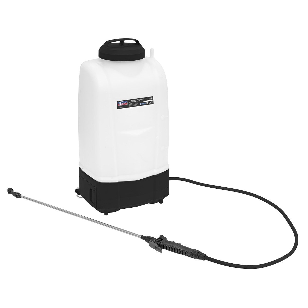 Sealey CP20VGBS SV20 Series 15L Cordless Garden Backpack Sprayer 20V - Body Only