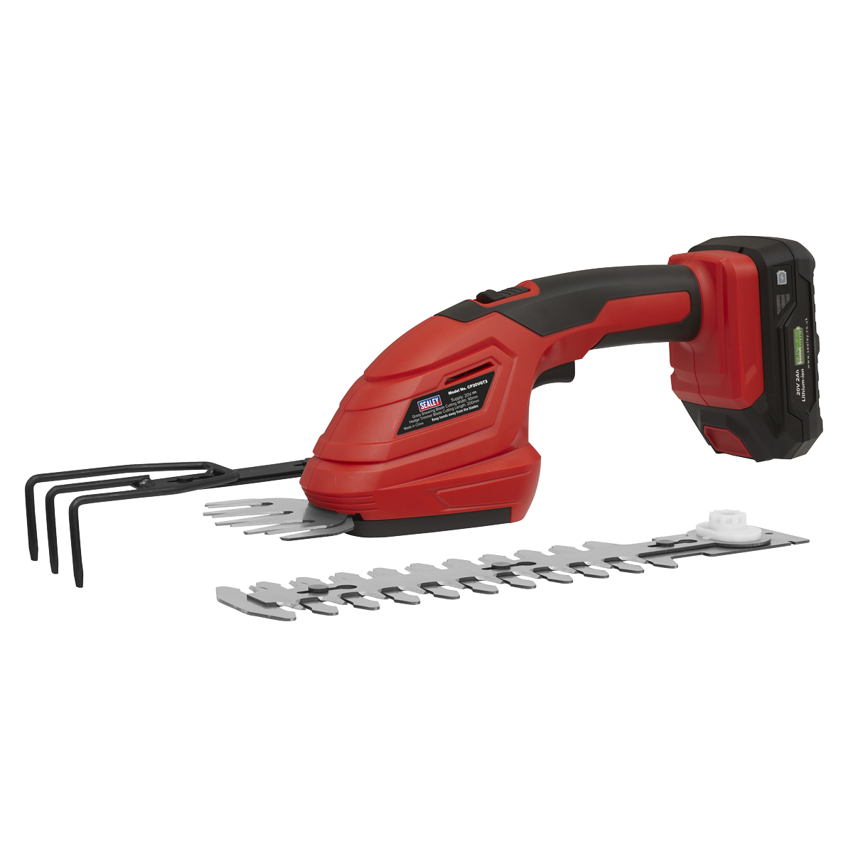 Sealey CP20VGT3 SV20 Series 3-in-1 Cordless Garden Tool 20V - Body Only
