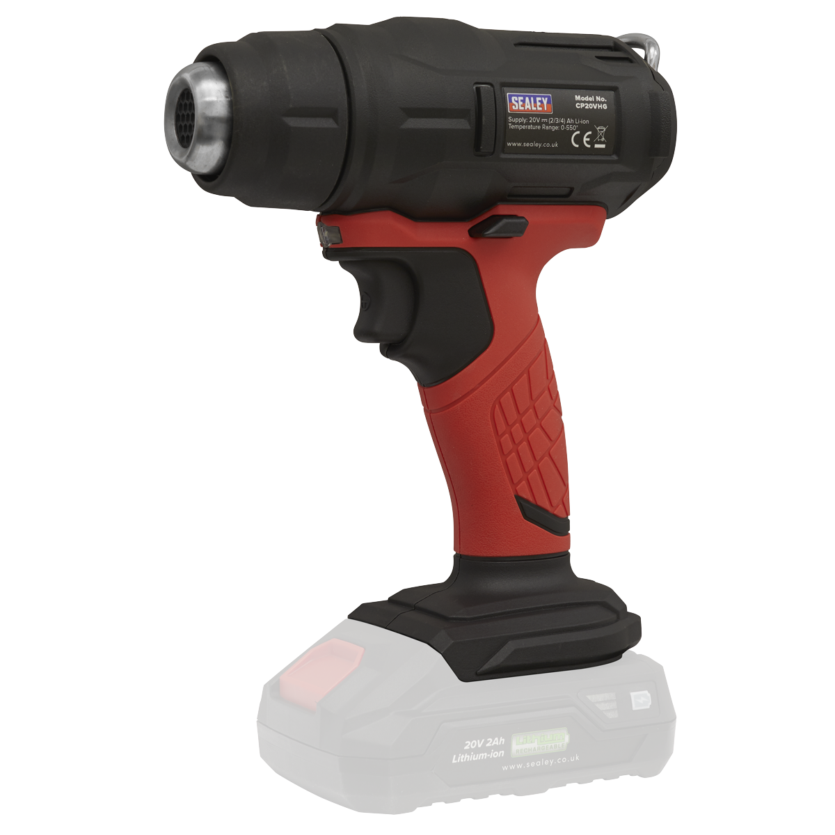 Sealey CP20VHGKIT SV20 Series Cordless Heat Gun Kit 20V 2Ah