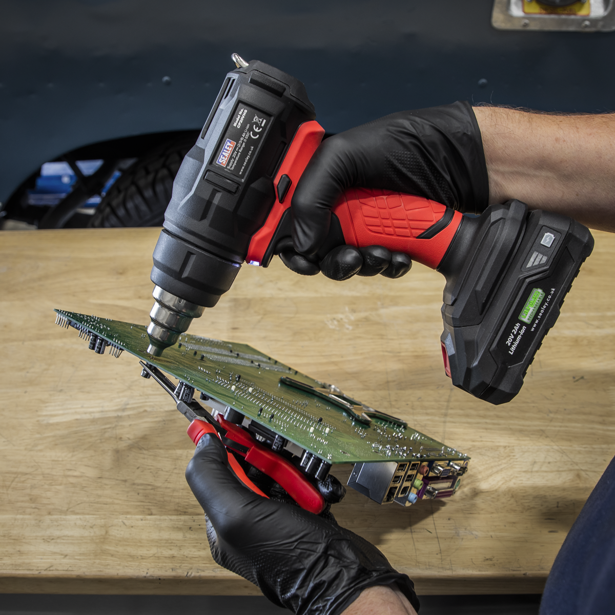 Sealey CP20VHG SV20 Series Cordless Heat Gun 20V - Body Only