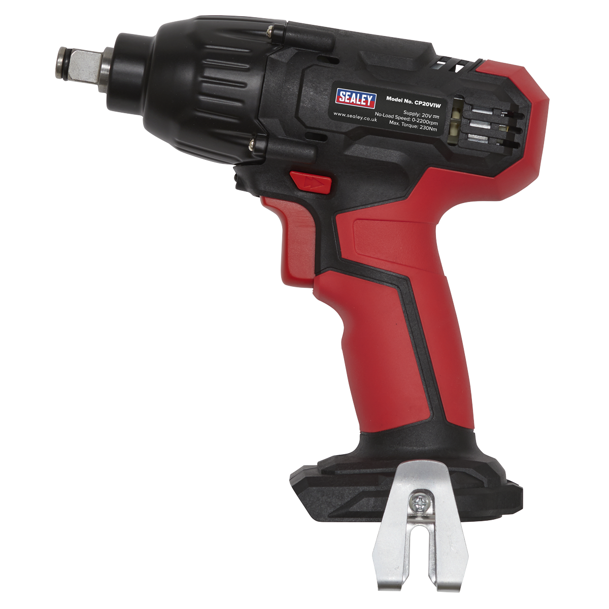 Sealey CP20VIW SV20 Series 1/2"Sq Drive Cordless Impact Wrench 20V - Body Only