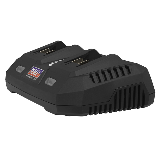 Sealey CP20VMC2 SV20 Series Fast Charge Dual Battery Charger 20V