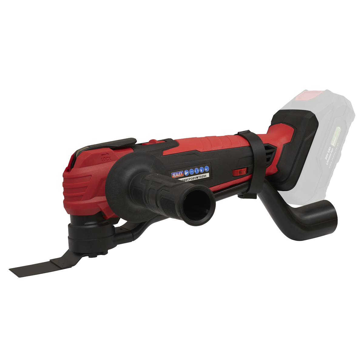 Sealey CP20VMTKIT SV20 Series Cordless Oscillating Multi-Tool Kit 20V - 2 Batteries