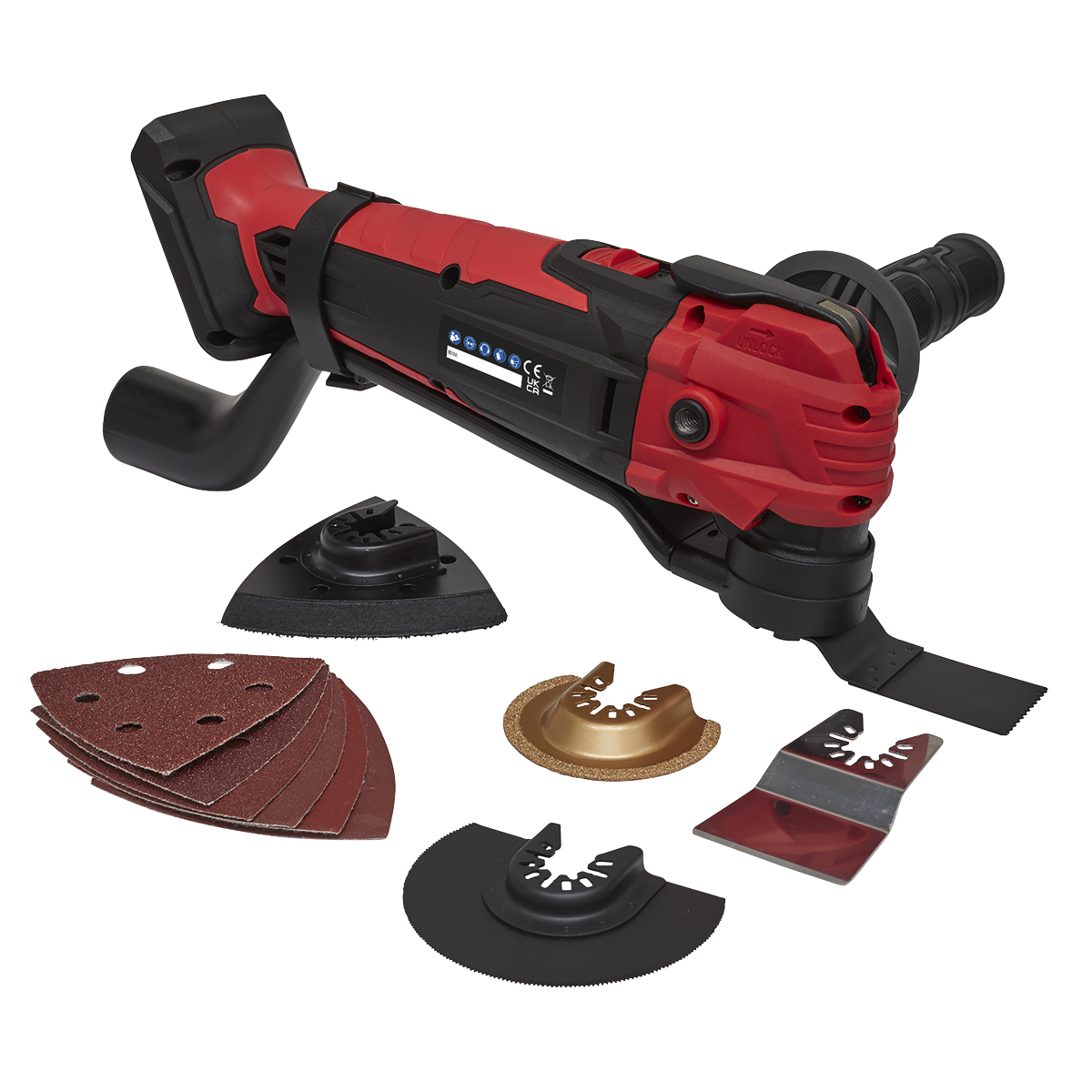 Sealey CP20VMT SV20 Series Cordless Oscillating Multi-Tool 20V - Body Only