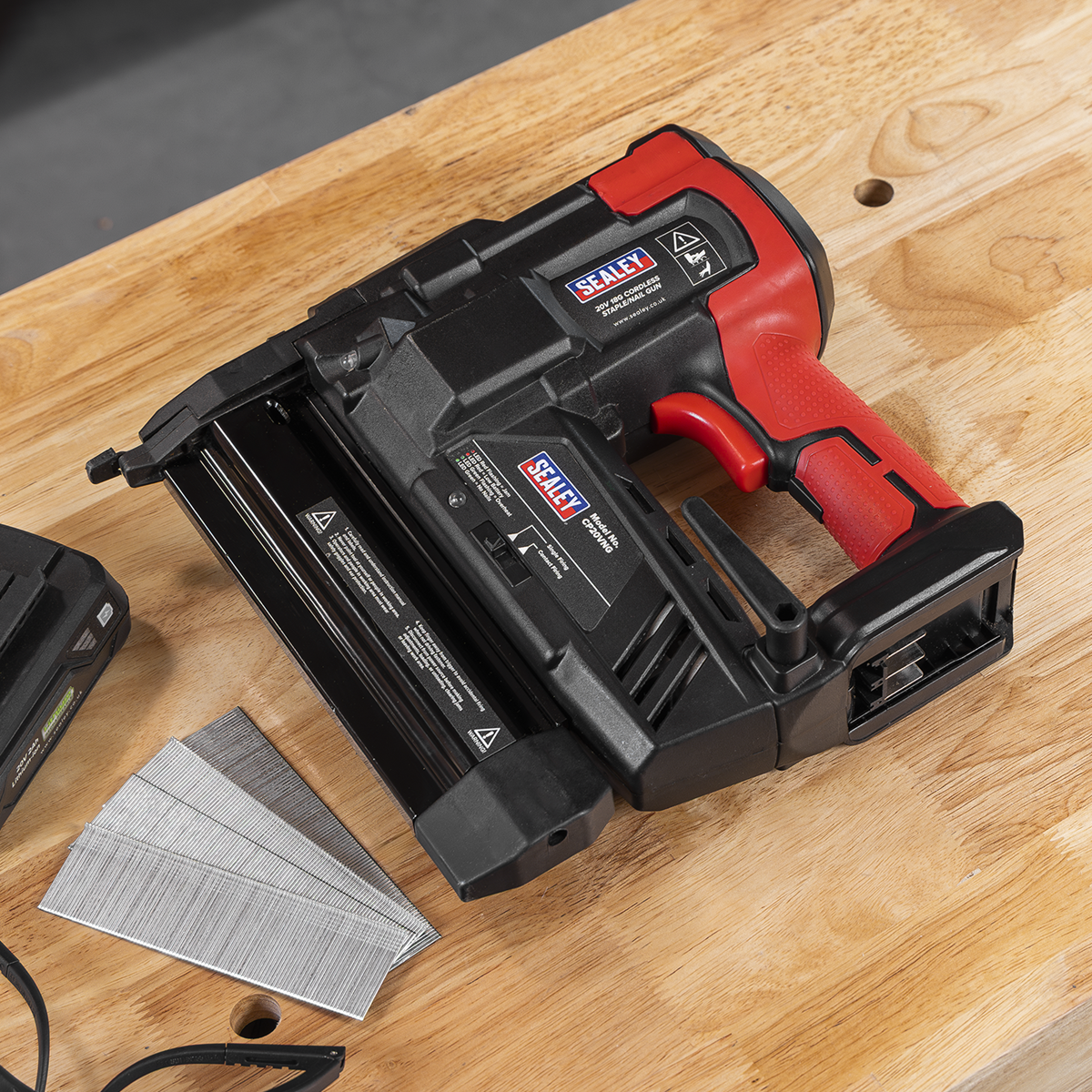 Sealey CP20VNG SV20 Series 18G Cordless Nail/Staple Gun 20V - Body Only