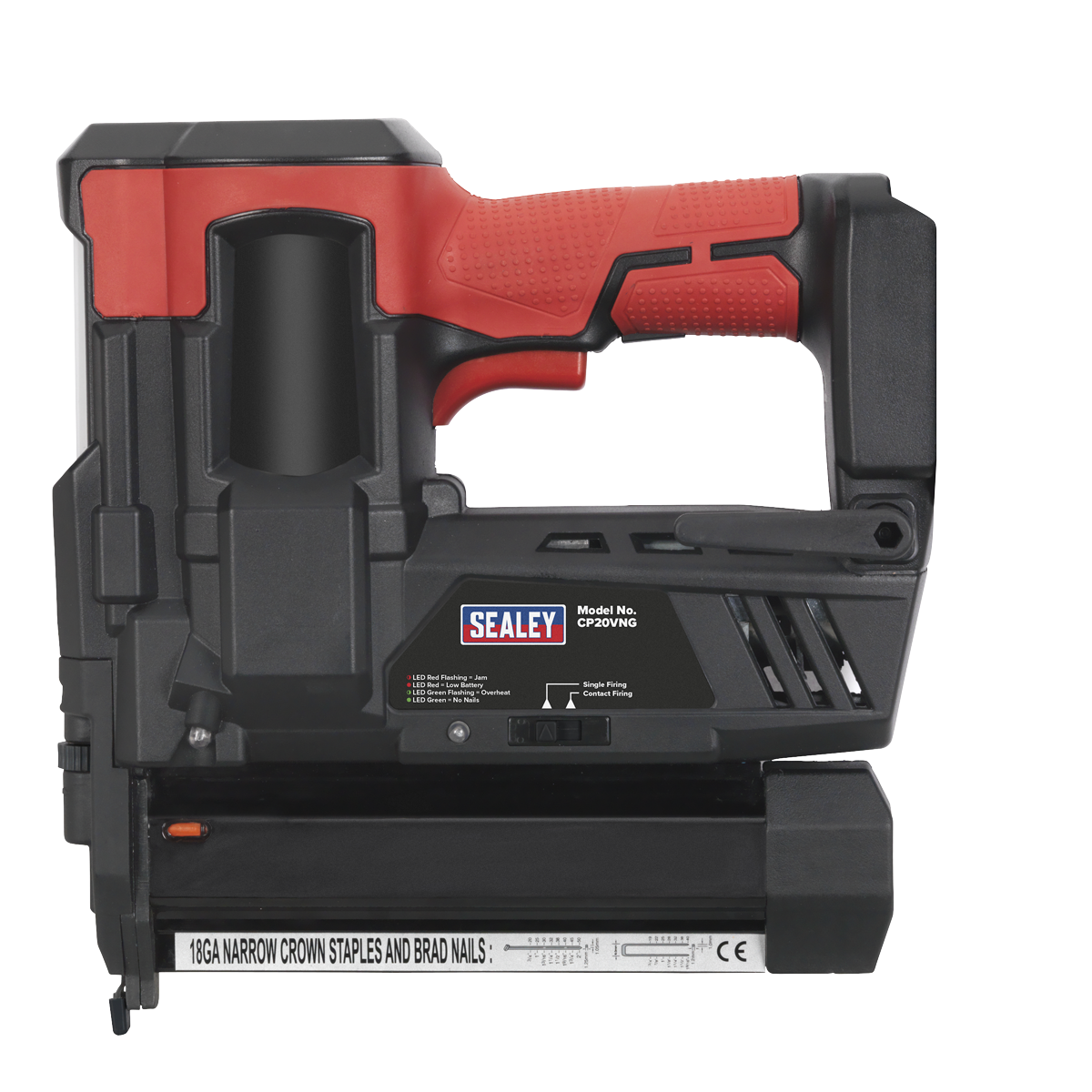 Sealey CP20VNG SV20 Series 18G Cordless Nail/Staple Gun 20V - Body Only