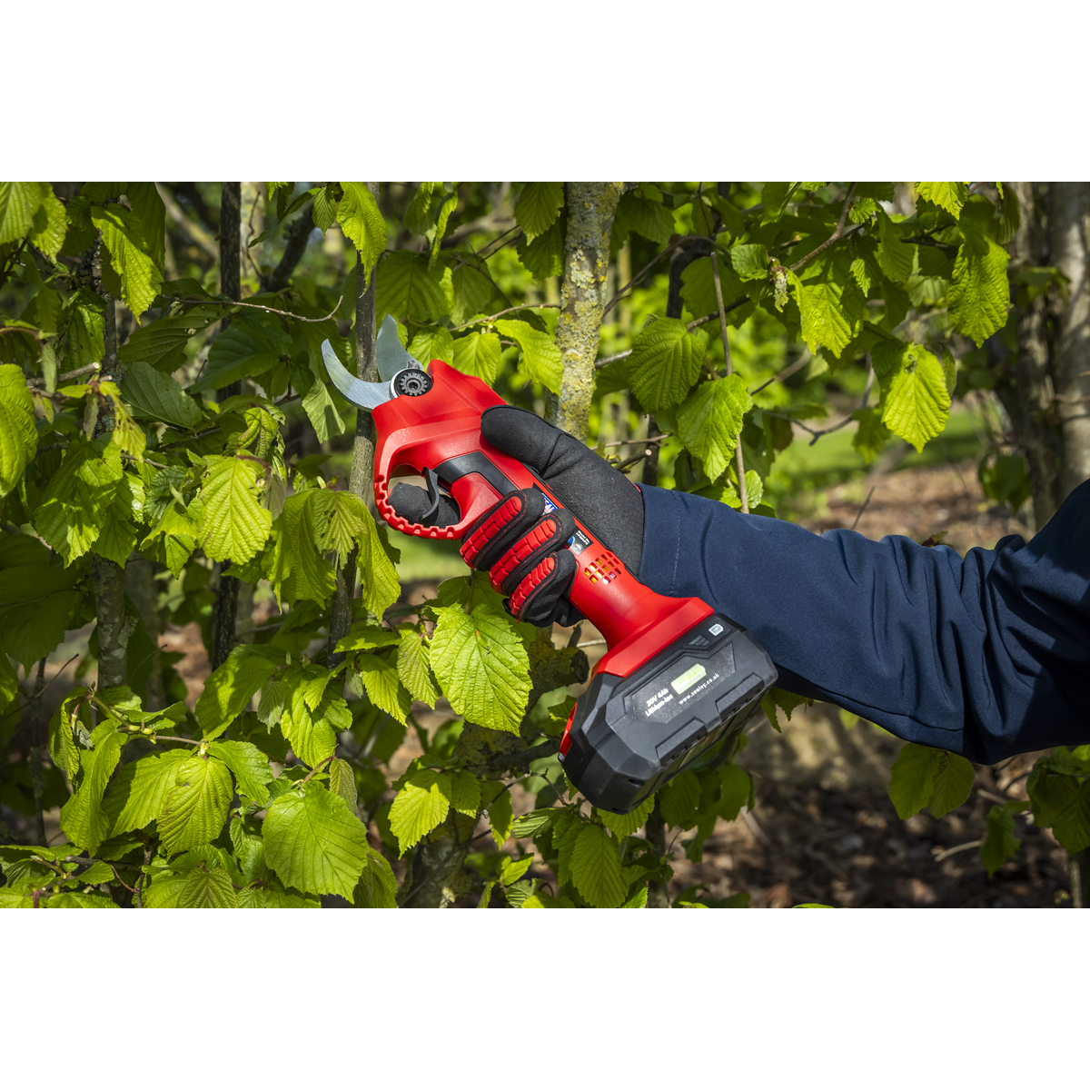 Sealey CP20VPSKIT SV20 Series Brushless Cordless Pruning Shears Kit 20V 2Ah - 2 Batteries