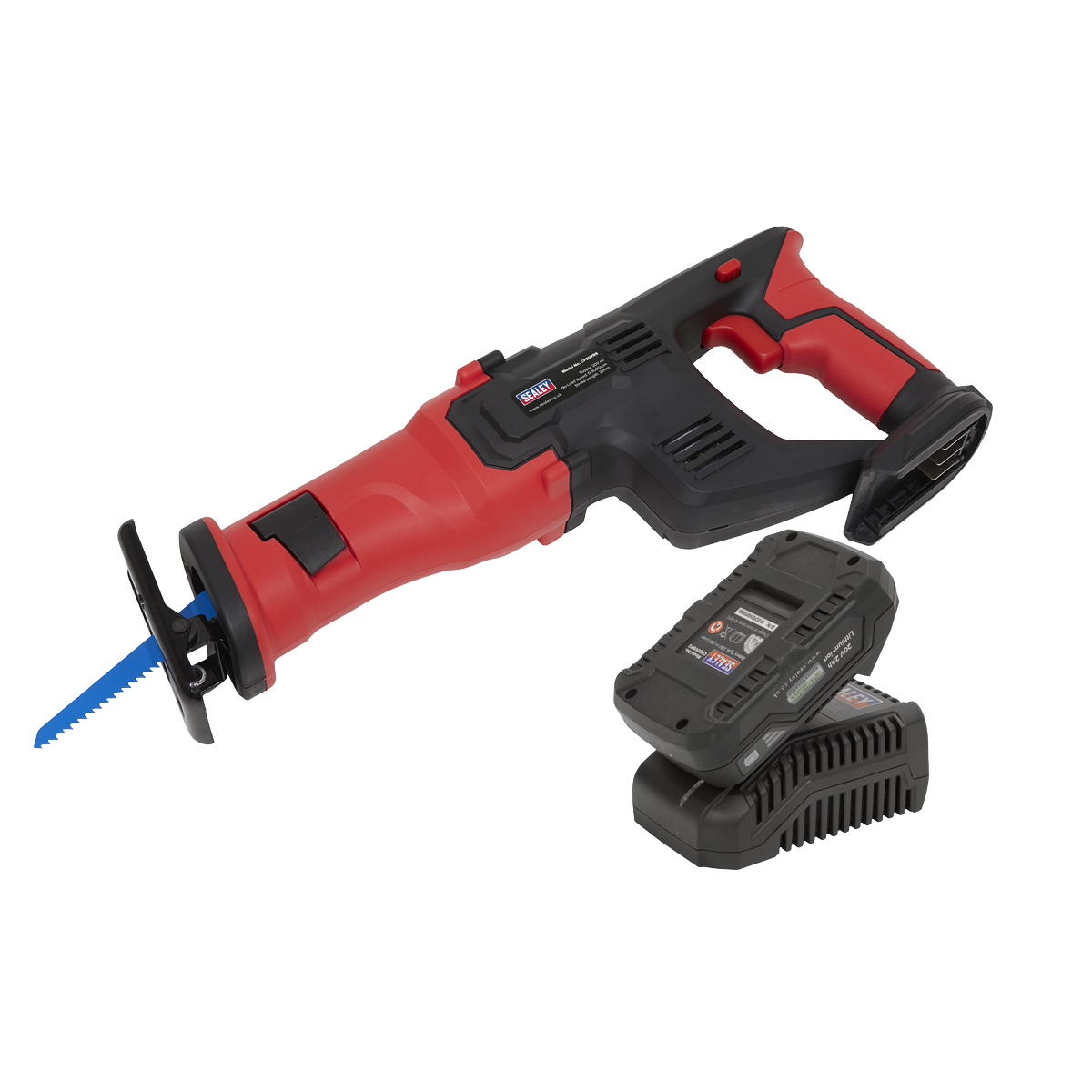 Sealey CP20VRSKIT1 SV20 Series Cordless Reciprocating Saw Kit 20V 2Ah