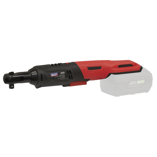 Sealey CP20VRW SV20 Series 3/8"Sq Drive Cordless Ratchet Wrench 60Nm 20V - Body Only