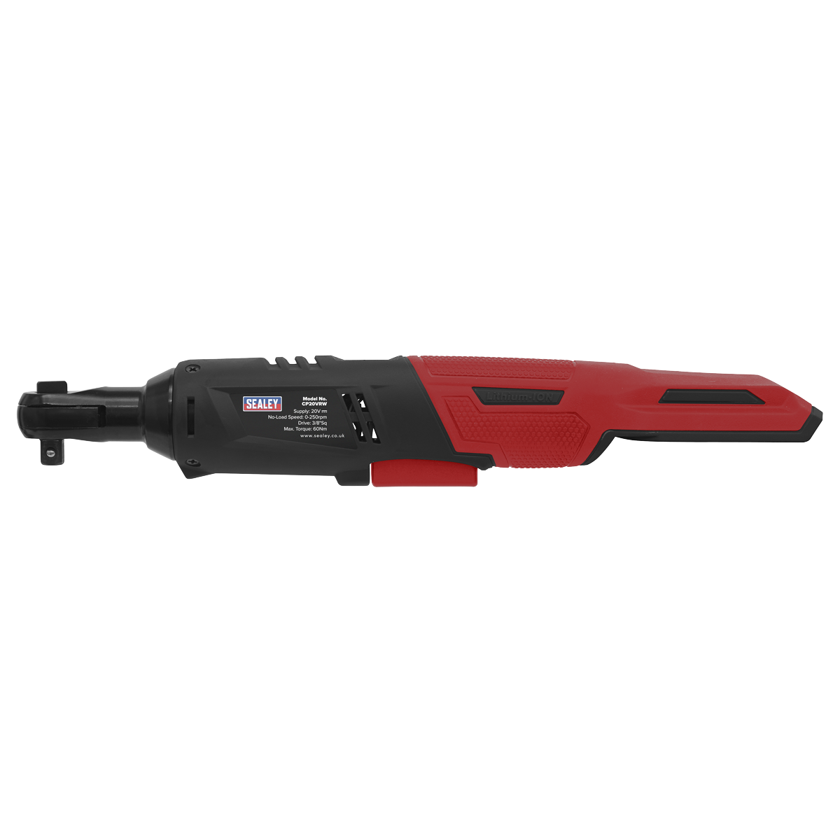 Sealey CP20VRW SV20 Series 3/8"Sq Drive Cordless Ratchet Wrench 60Nm 20V - Body Only