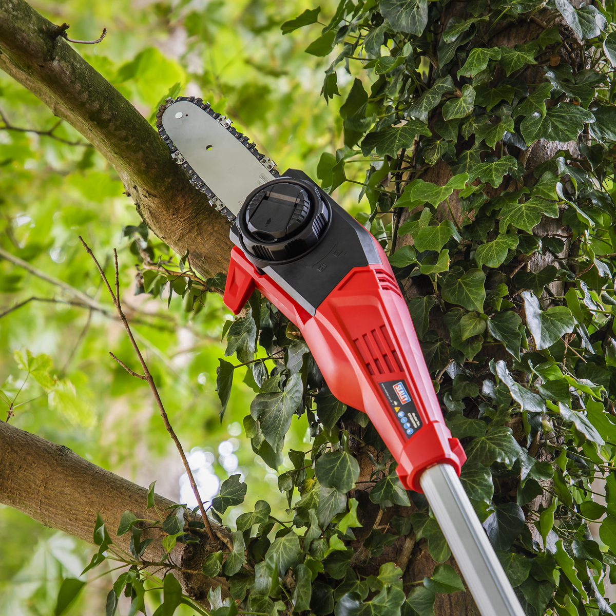 Sealey CP20VTP02 SV20 Series 20cm Cordless Telescopic Chainsaw Kit 20V 4Ah
