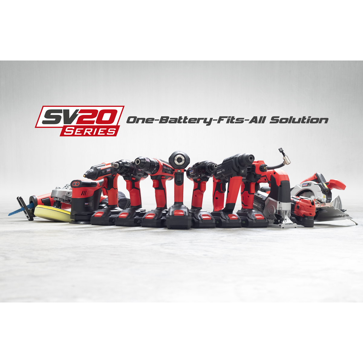 Sealey CP20VTP SV20 Series Cordless Telescopic Pole for CP20VPSH/CP20VPHT