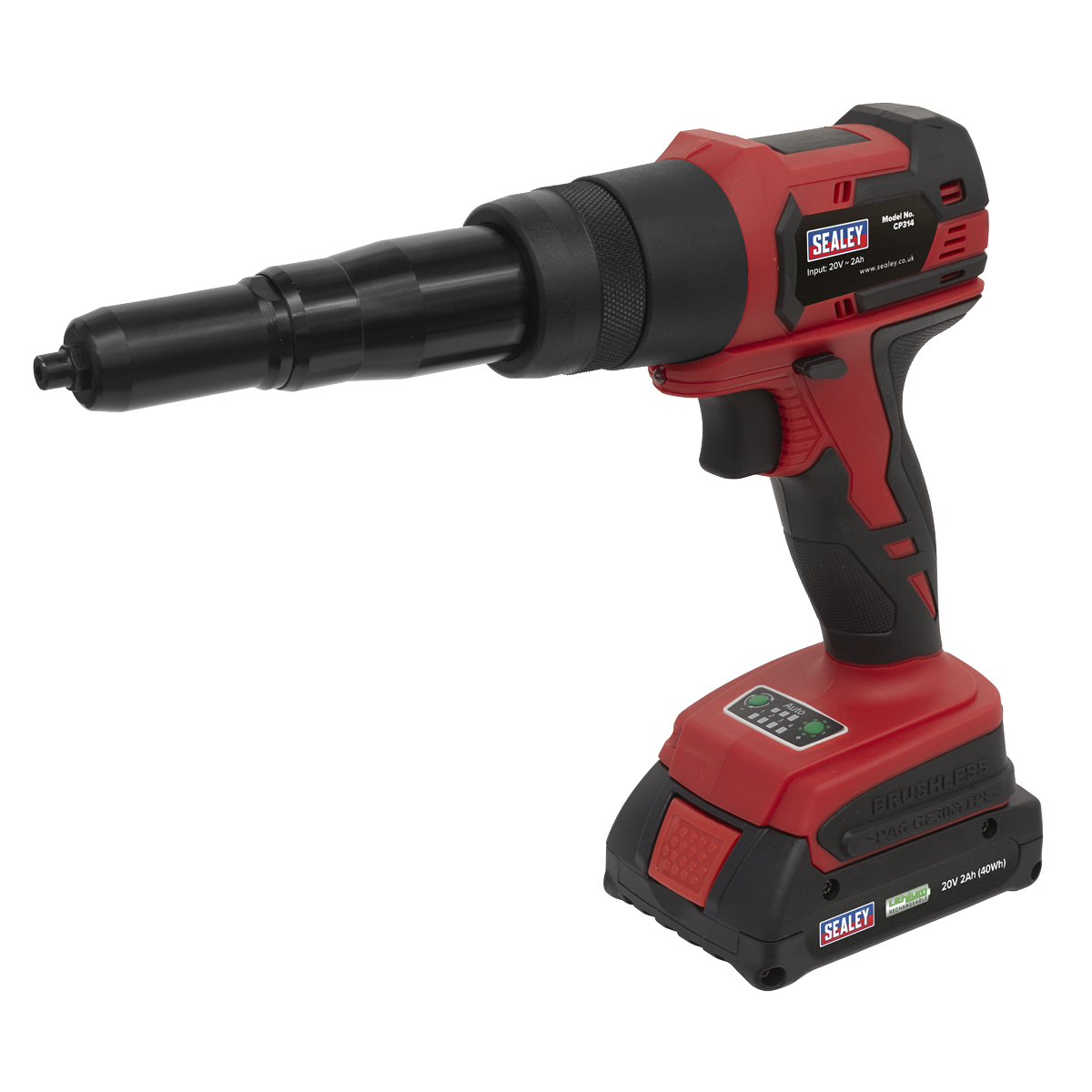 Sealey CP314 Cordless Riveter 20V 2Ah
