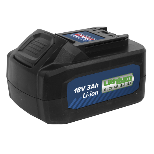 Sealey CP400BP Power Tool Battery 18V 3Ah for CP400LI & CP400LIHV