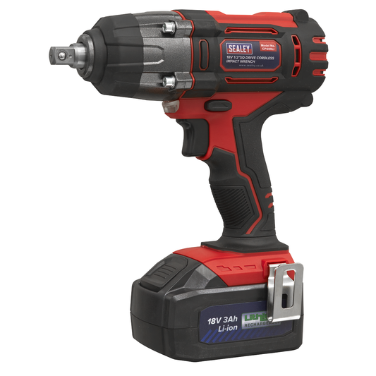 Sealey CP400LI 1/2"Sq Drive Cordless Impact Wrench 18V 3Ah