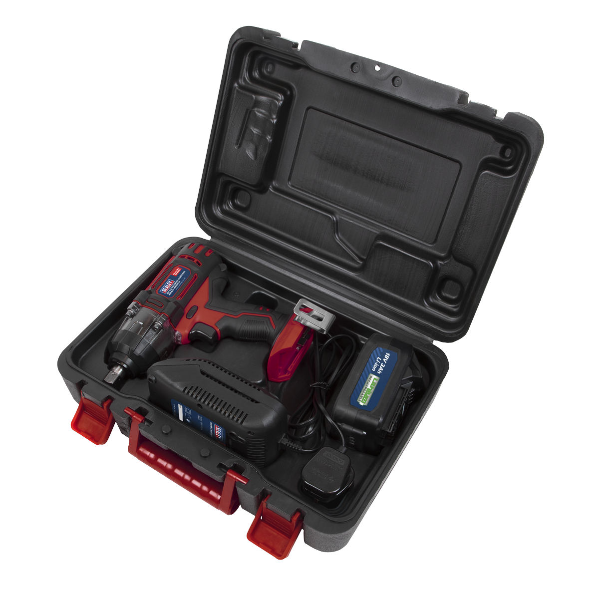 Sealey CP400LI 1/2"Sq Drive Cordless Impact Wrench 18V 3Ah