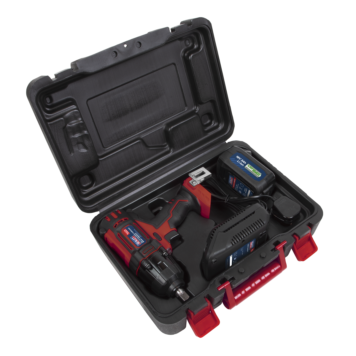 Sealey CP400LI 1/2"Sq Drive Cordless Impact Wrench 18V 3Ah