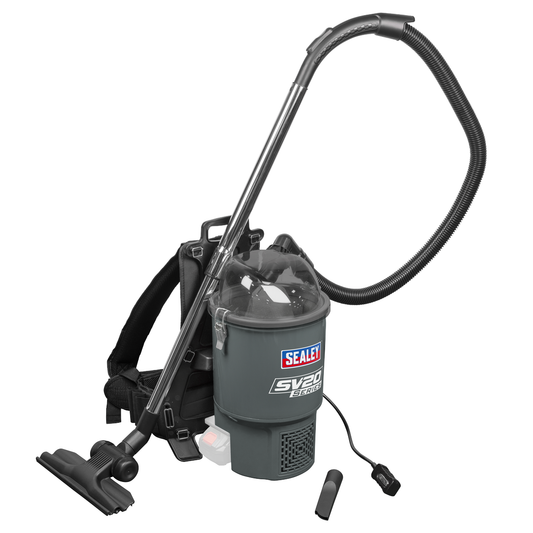 Sealey CP40VBV SV20 Series Backpack Vacuum Cleaner 40V - Body Only