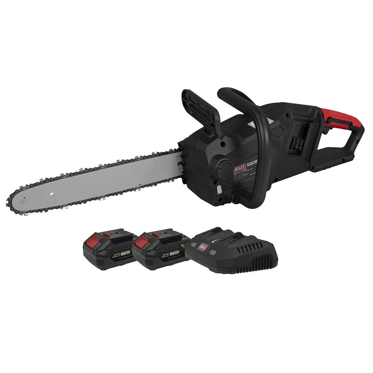 Sealey CP40VCSKIT SV20 Series Chainsaw Kit 40V 4Ah 35cm
