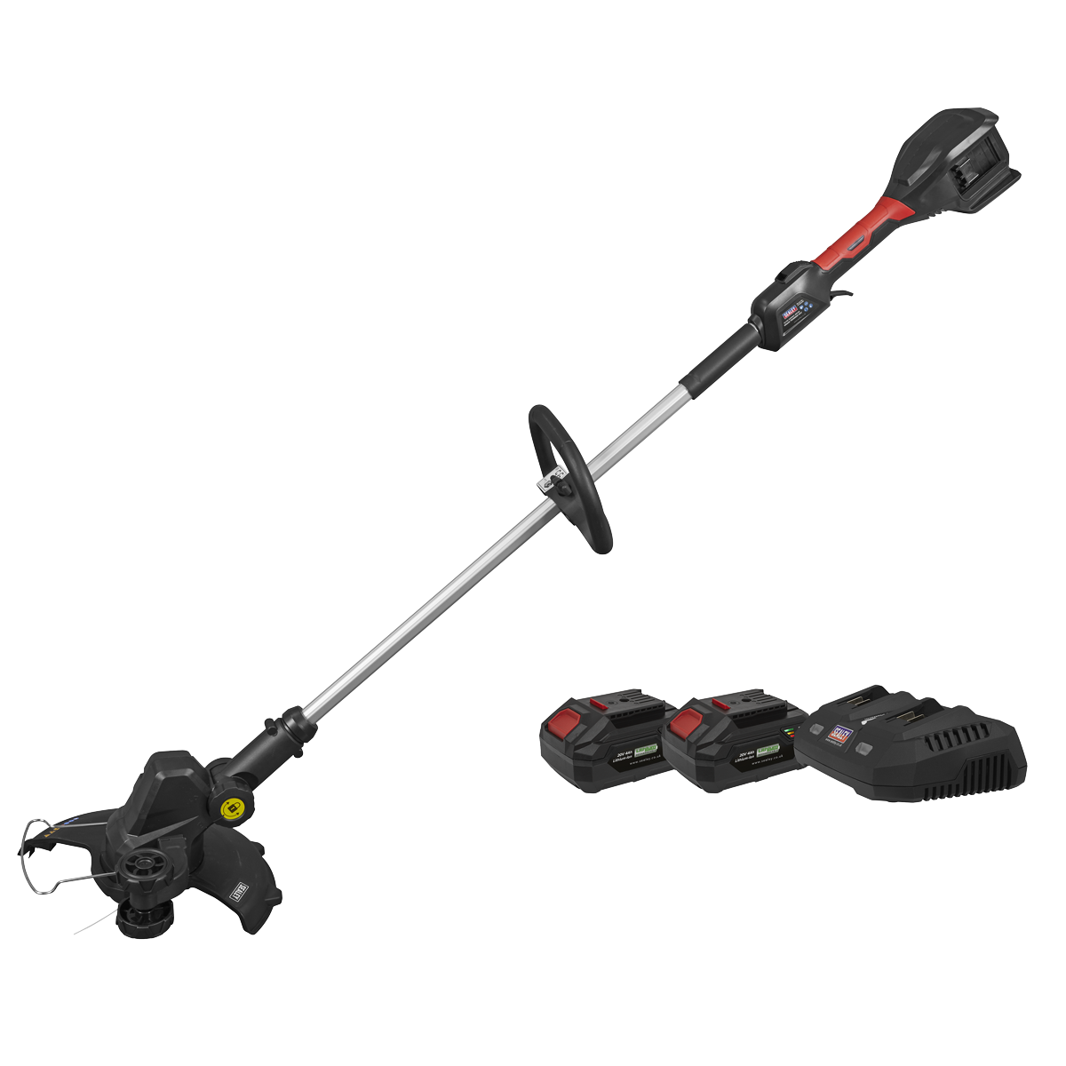 Sealey CP40VGSKIT SV20 Series Grass Trimmer Kit 40V 4Ah 30cm