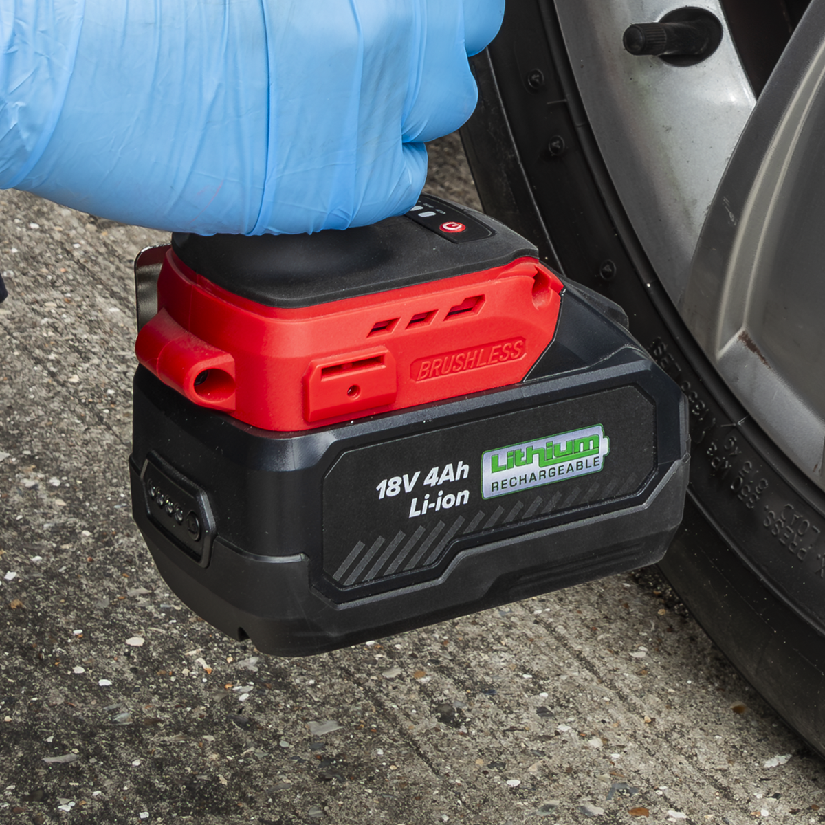 Sealey CP650BP Power Tool Battery 18V 4Ah for CP650LI & CP650LIHV