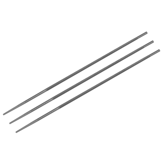 Sealey CS03 Chainsaw Sharpening File Guide Files 4mm - Pack of 3