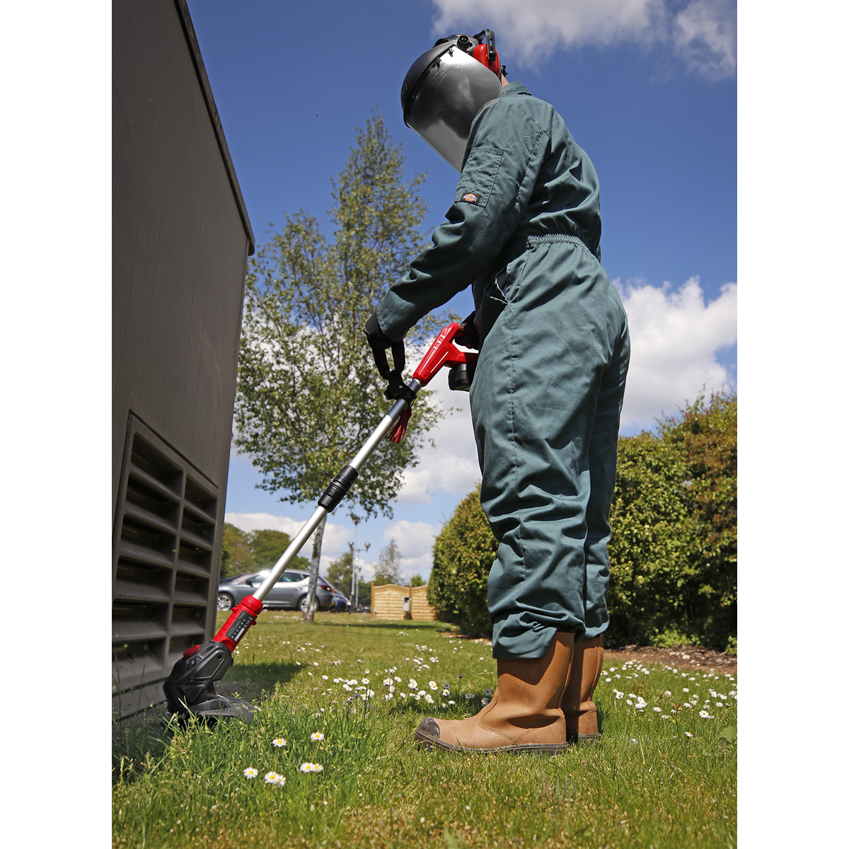 Sealey CS20VCOMBO2 SV20 Series Cordless Grass Trimmer 20V with 2Ah Battery & Charger