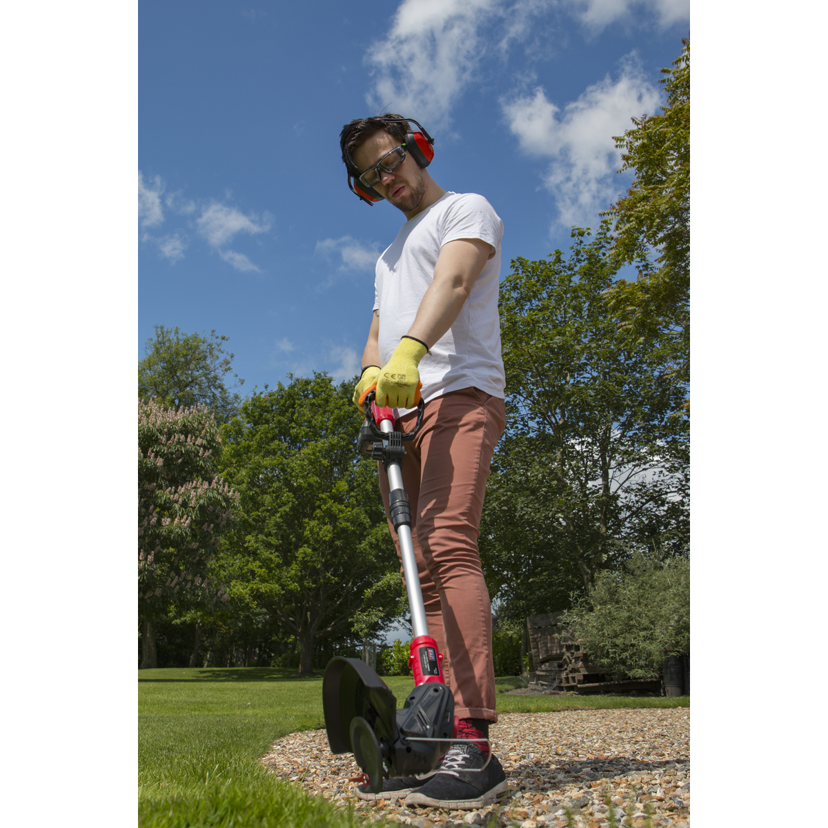 Sealey CS20VCOMBO2 SV20 Series Cordless Grass Trimmer 20V with 2Ah Battery & Charger