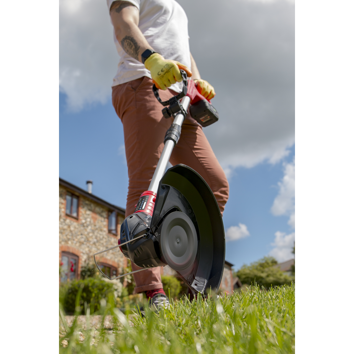 Sealey CS20VCOMBO2 SV20 Series Cordless Grass Trimmer 20V with 2Ah Battery & Charger