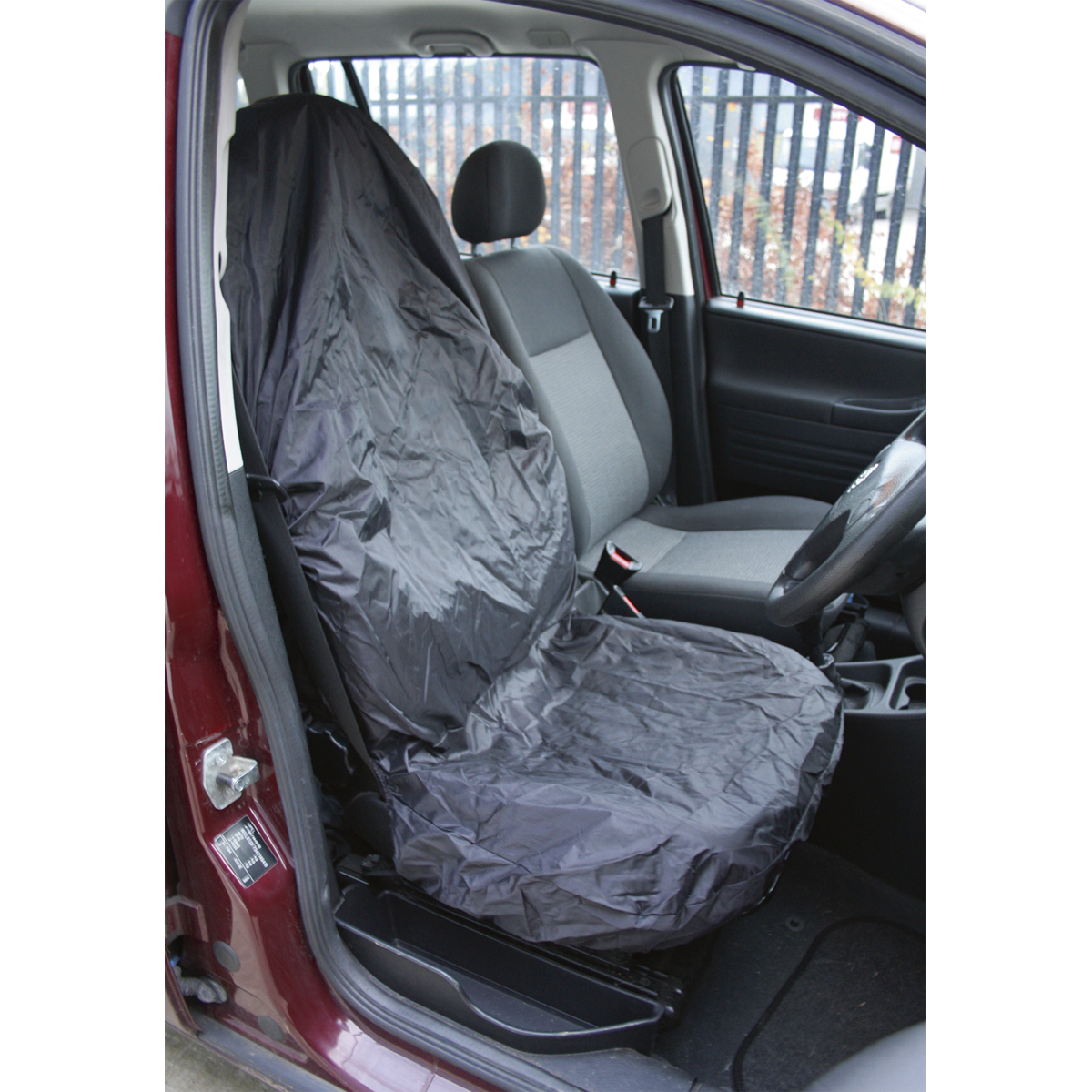 Sealey CSC5 Lightweight Front Seat Protector Set 2pc