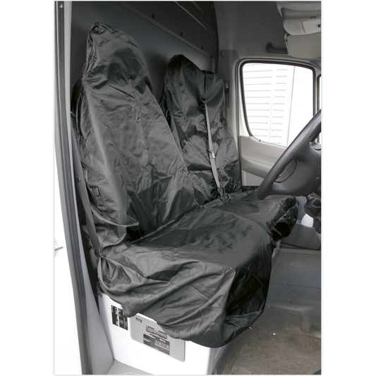 Sealey CSC7 Heavy-Duty Van Seat Protector Set 2pc